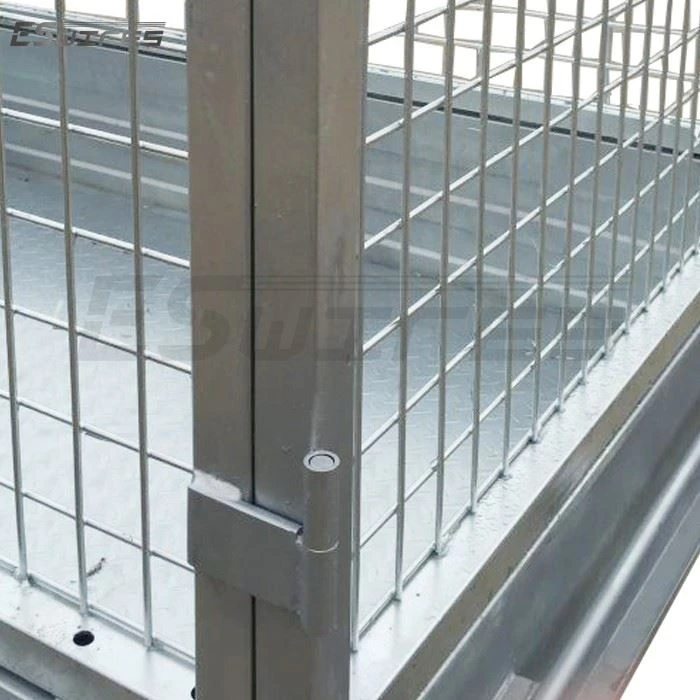 7 X 5 Box Trailer With Cage