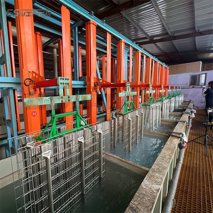 Inside Waterfall Wire Mesh Decking