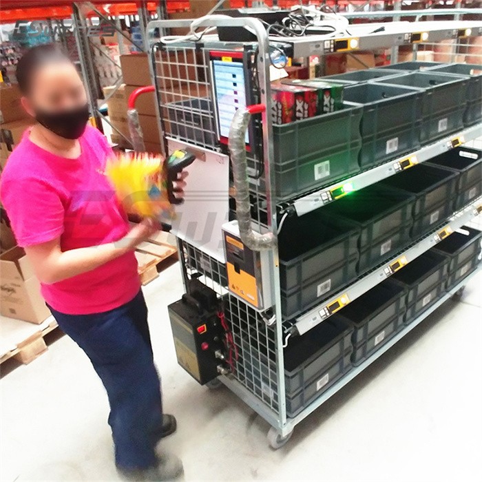 Warehouse Order Picking Carts